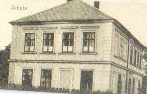 Budova školy - západní pohled